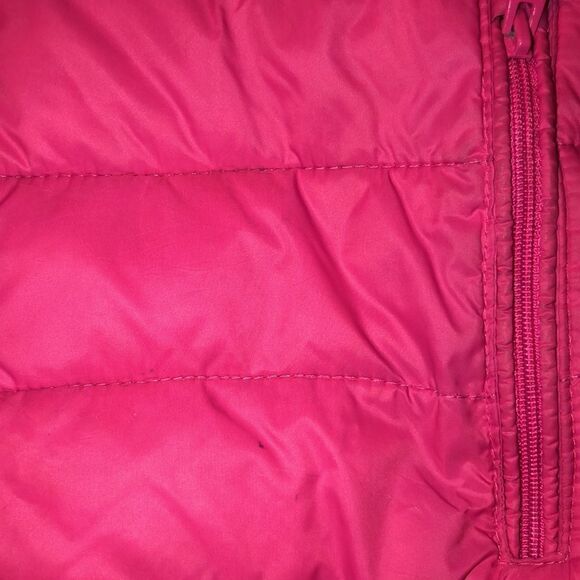 abercrombie 13-14ย Fuchsia Puffer SherpaโLined HoodedโVest - Picture 11 of 15